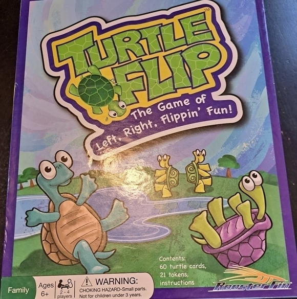 NIB Turtle Flip & Fingerlings Jungle Gym Jumble Game - Picture 10 of 12